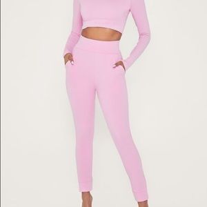 Meshki Amelia Fitted High Waist Joggers